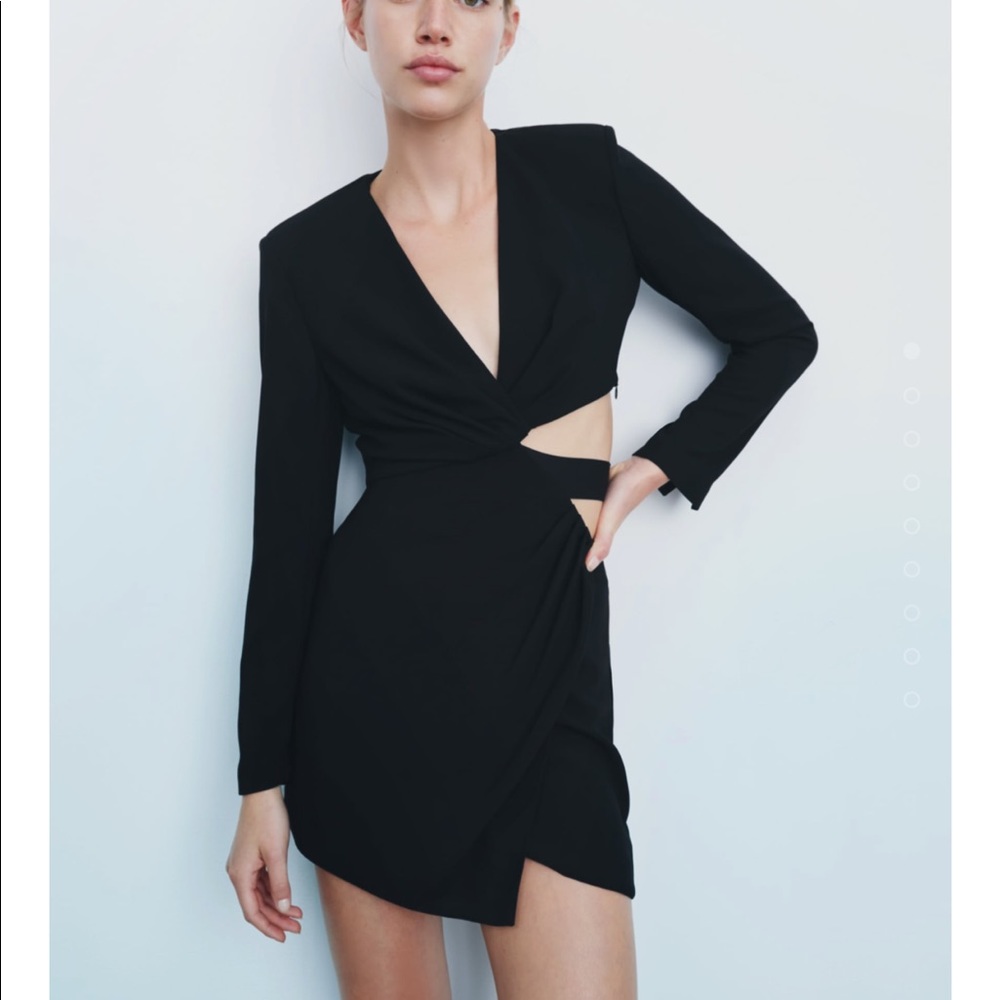 Zara cut out mini dress